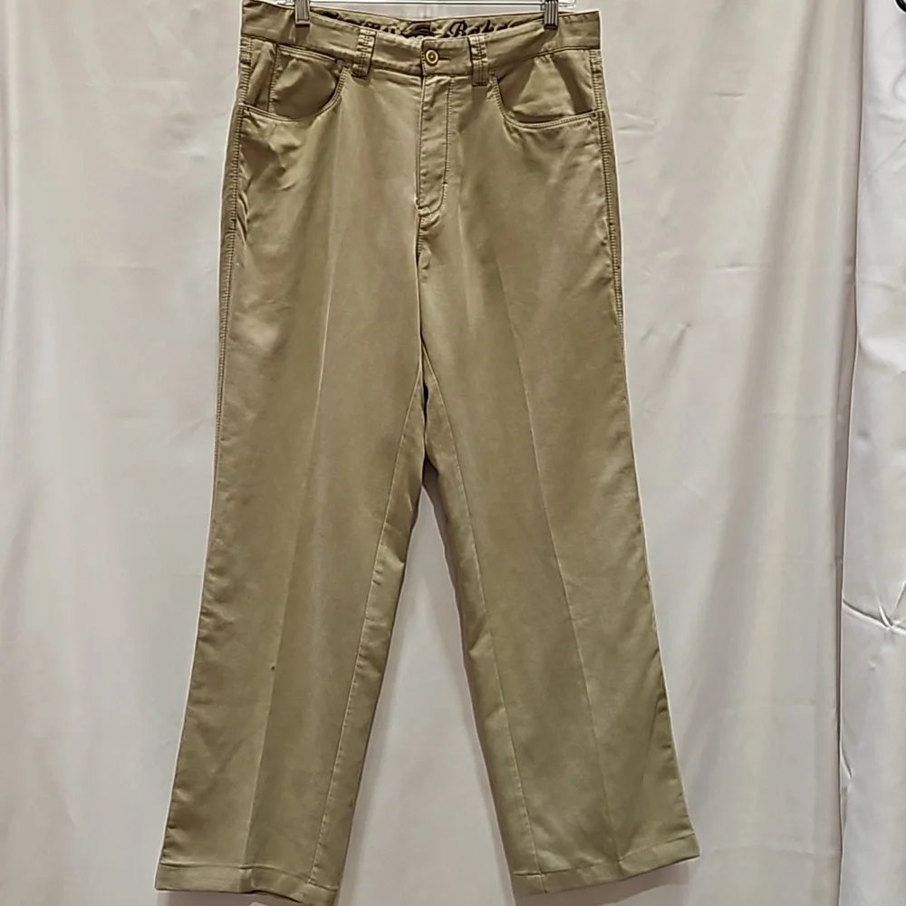 Tommy Bahama, Khaki, Pants Performance Fabric, Comfort, Breathable, Sz 33